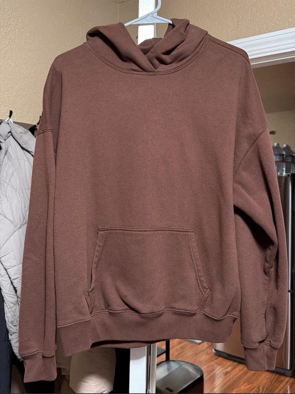 Hollister Brown Pullover Hoodie Sweatshirt